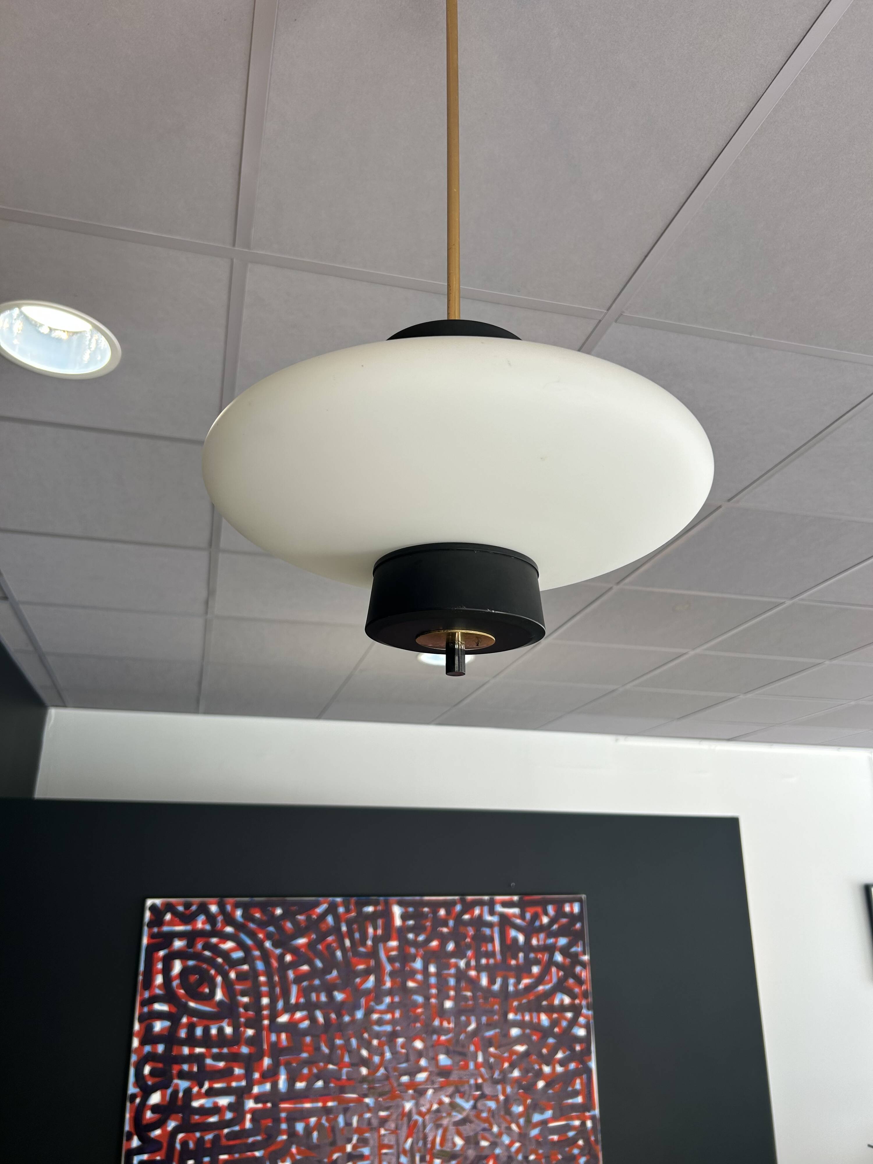 Italian Suspension 1960s, Murano glass