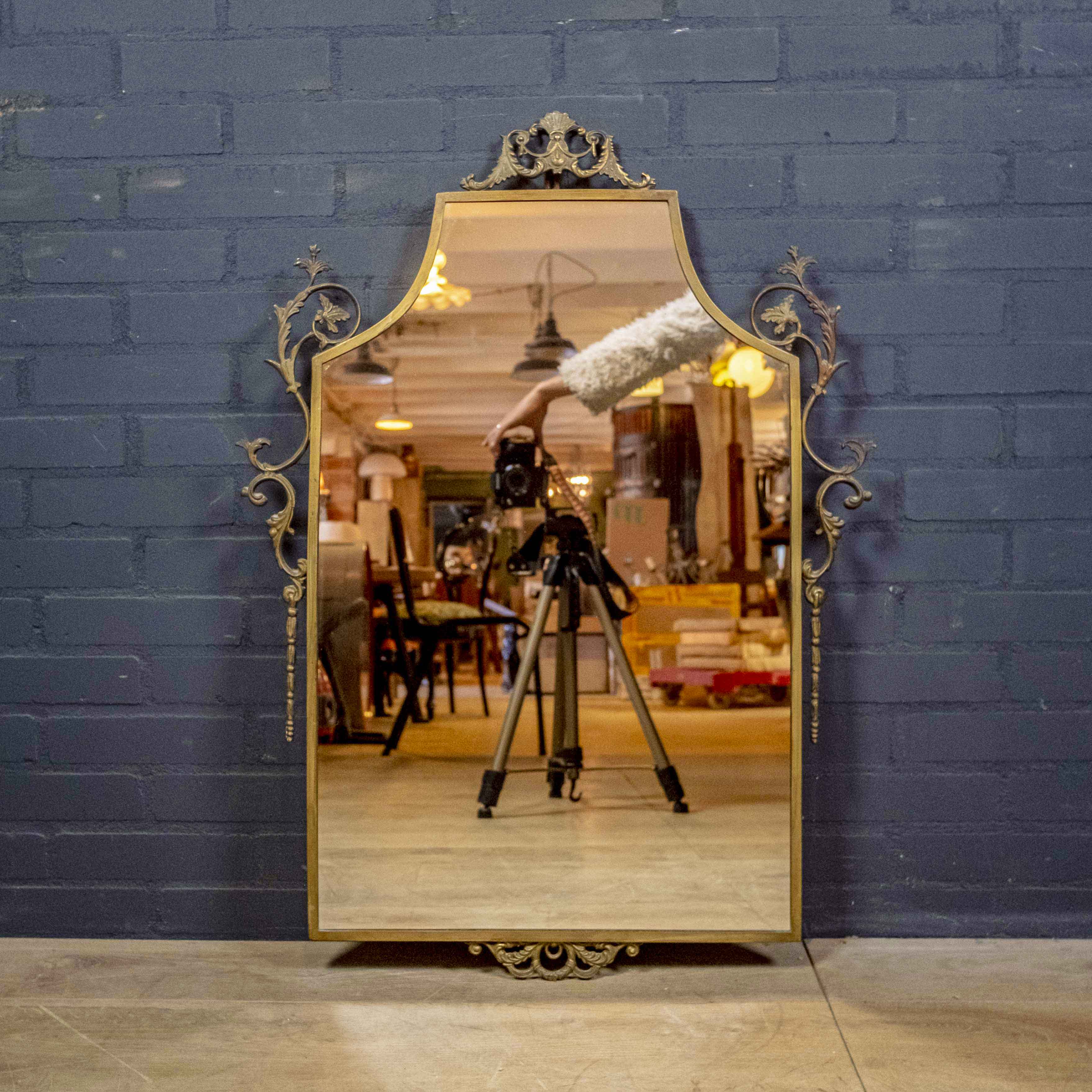 Bronze Italian Mirror