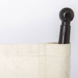 Pair of Vintage Director’s Chairs, 1970s Folding Chairs, Black Beech Wood