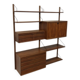 Vintage Poul Cadovius Royal System wall system wall unit