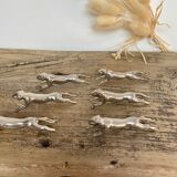 Set of 6 Jaguar knife holders