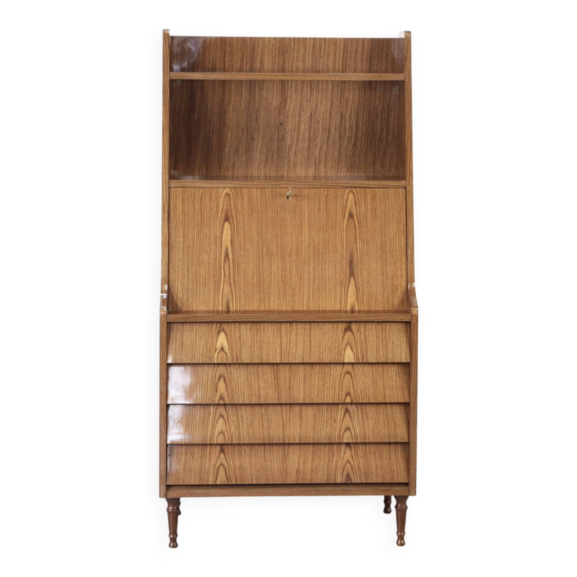 Midcentury italian bureau in teak