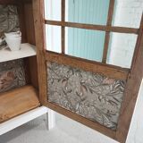 Art Deco glazed hosiery cabinet