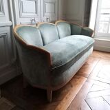 Vintage Art Deco style sofa design Rosello in Paris
