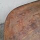 Table basse ovale d'école en chêne années 50