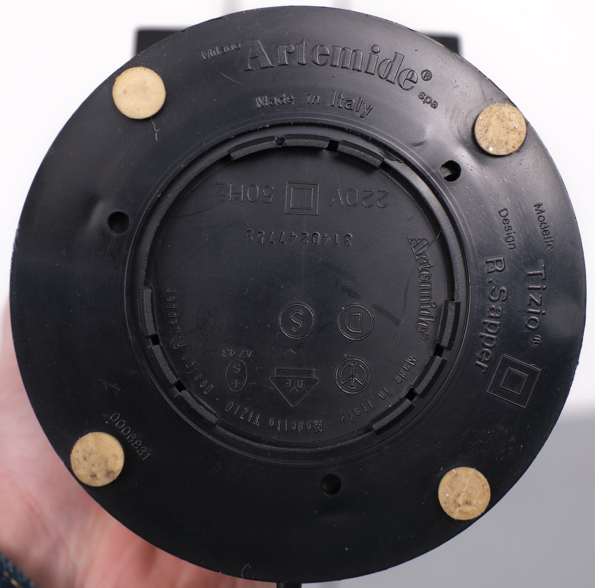 Set Tizio Table Lamps Design Richard Sapper for Artemide 1980s