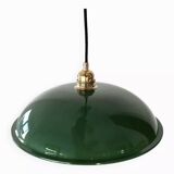 Green opaline pendant light
