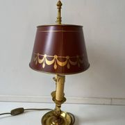 Lampe bouillotte Lucien Gau Paris en bronze doré