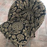 Fauteuil crapaud Restauration