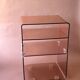 Occasional furniture in smoked Plexiglas from the 70s