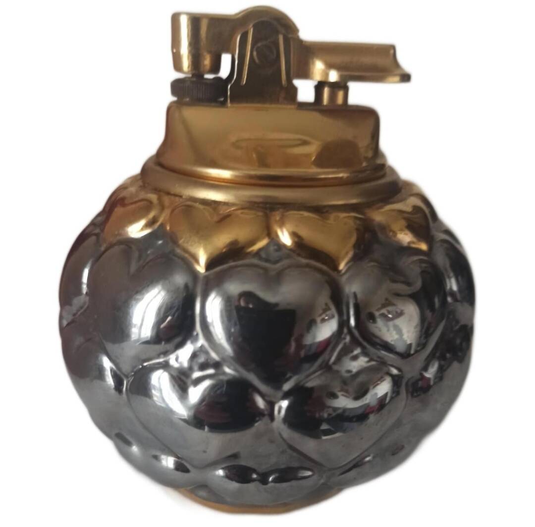 Christian Dior silver gold collector lighter