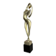 Large sculpture Milo Martin – Stylised Woman – Bronze 1/8 – 53 cm