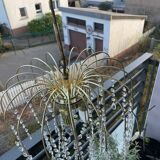 Vintage Italian Cascade 3-Light Chandelier with Tassels