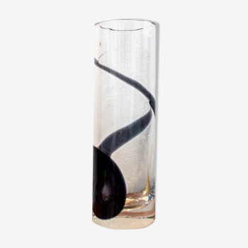 Vase en verre de murano par Nasonmoretti Italia Venezia 70
