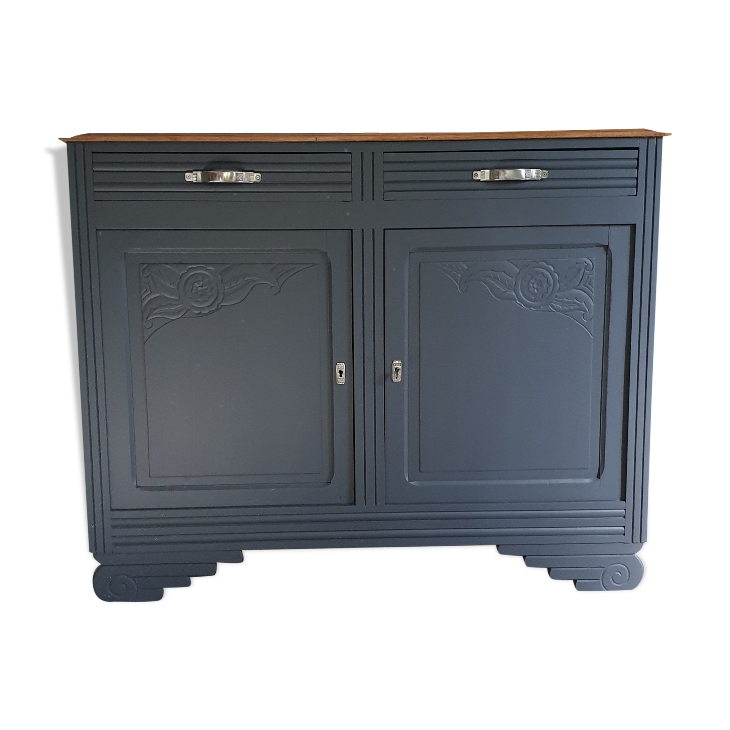 Art Deco oak sideboard