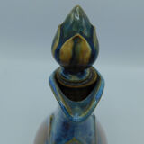 Denbac liqueur carafe - Blue and chocolate