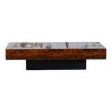 Elm burl coffee table, 1970