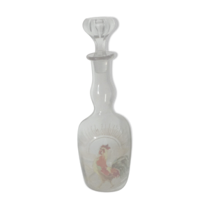 carafe en verre emaille