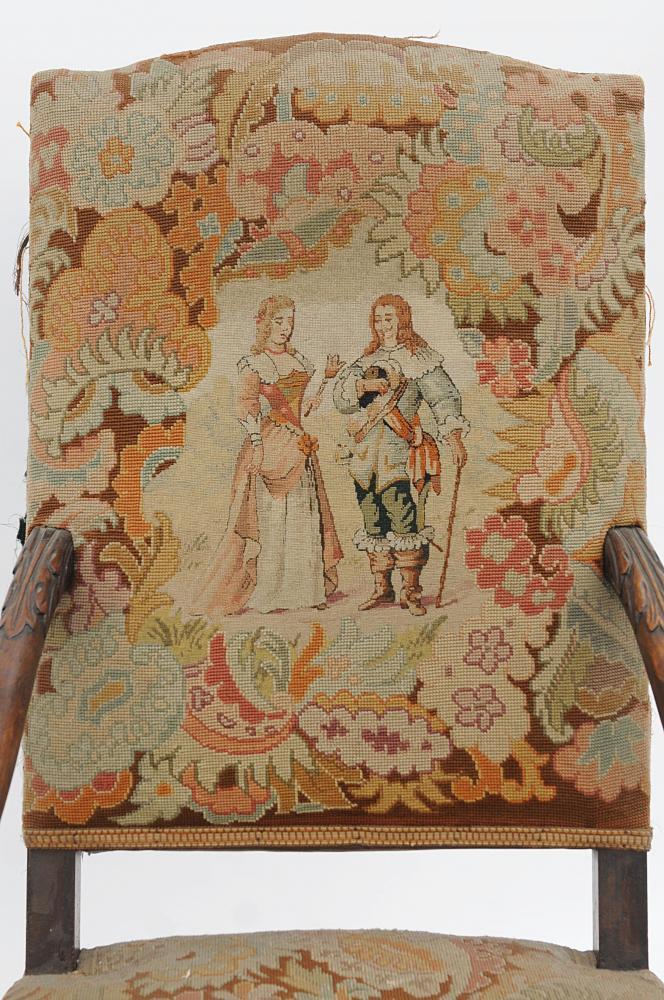 Louis XIII style chair