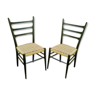 Italian chairs by Consorzio Sedie Friuli 1960