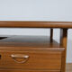 Mid-Century Danish Teak Desk by Kai Kristiansen for Feldballes Møbelfabrik, 1960s