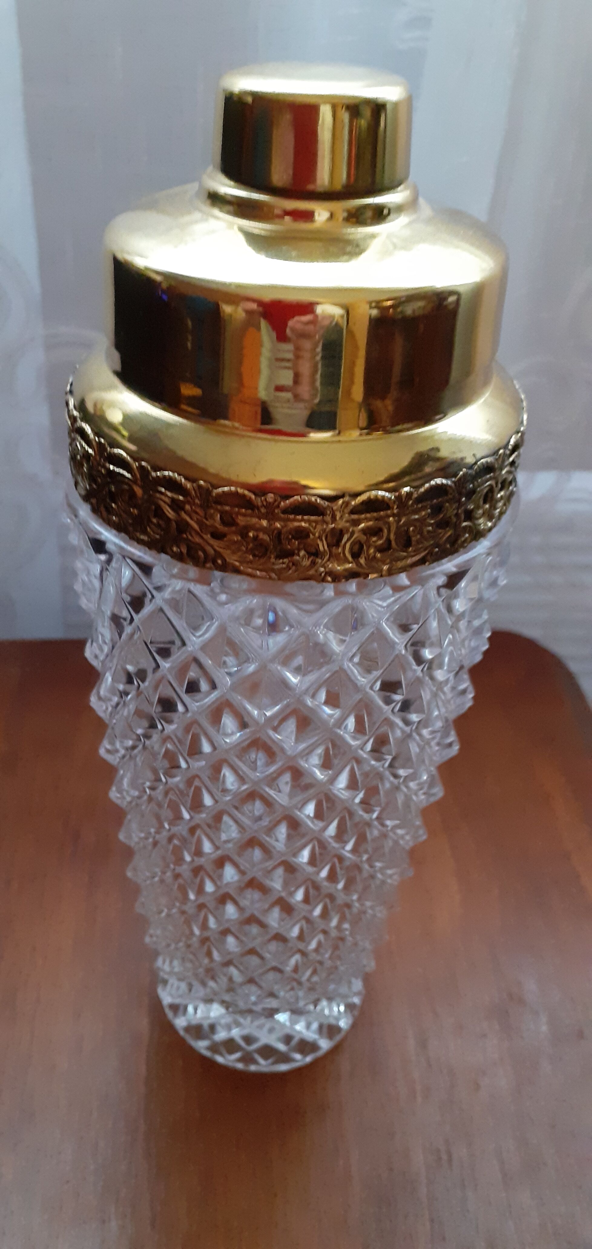 Crystal Sheker Diamond Tips and Art Deco Brass