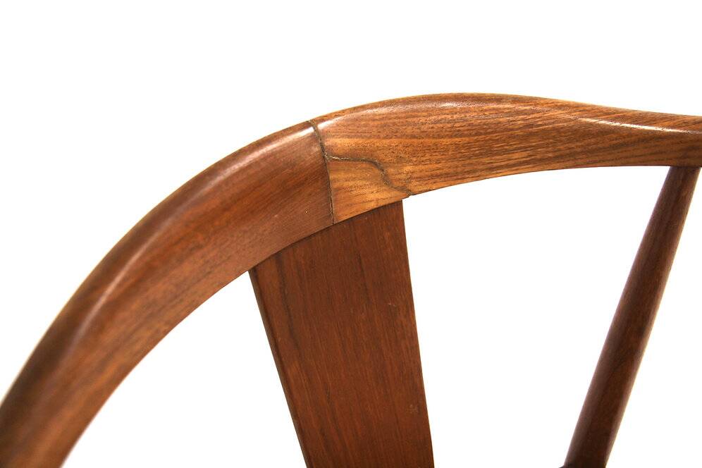 Set of 4 Scandinavian teak chairs, Sweden, 1960