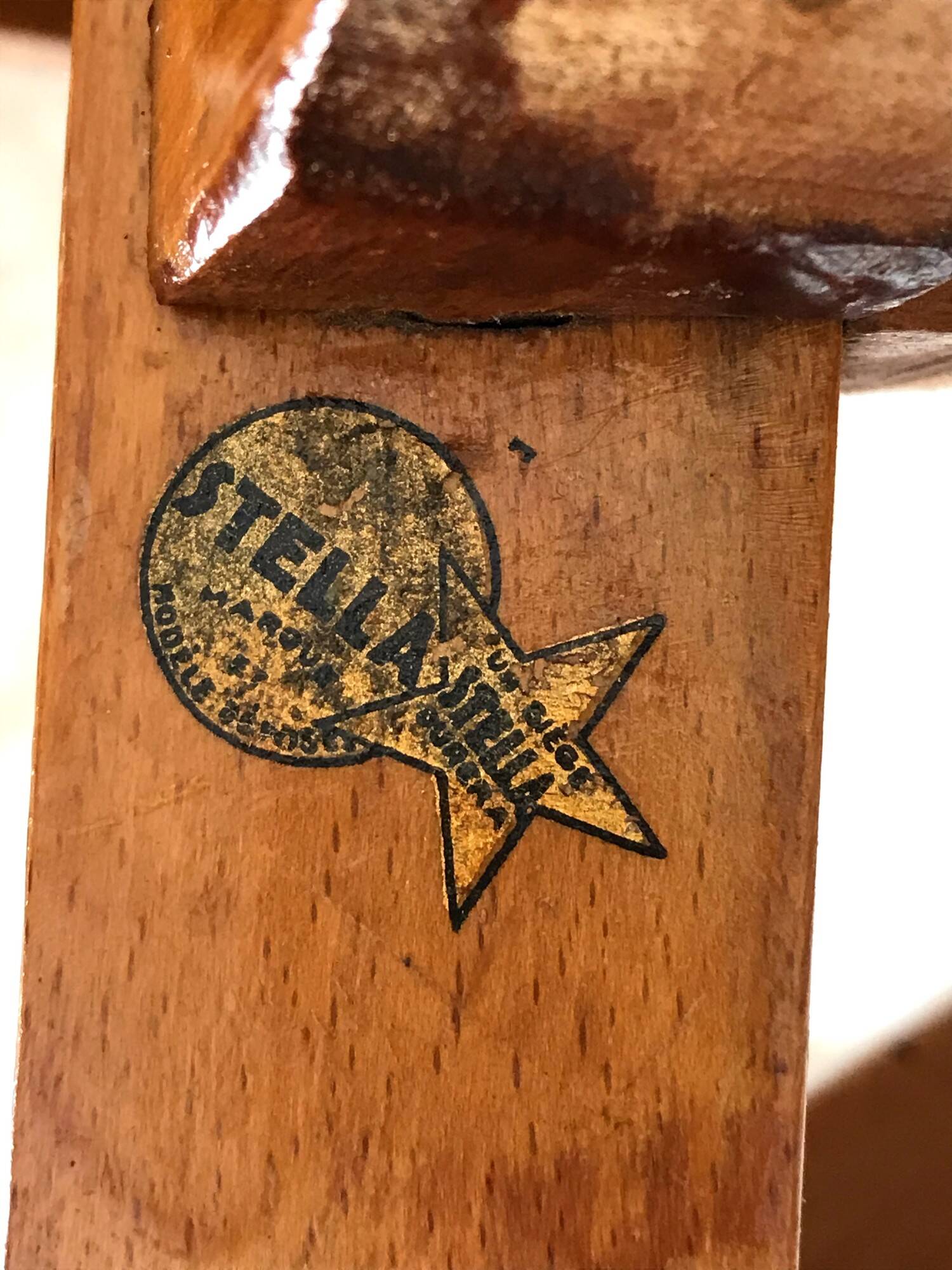 Vintage Stella bistro chairs from the 50s