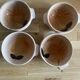 4 vintage Marais pottery bowls
