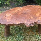 Elm wood table