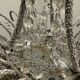 Vintage Italian Crystal Beaded Light Pendant 1960’s
