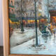 Place de la Madeleine, Paris, oil on canvas signed A Richmond