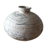 Pot en aluminium blanc
