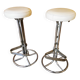 Pair of vintage 70s stools