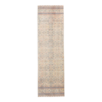 Tapis bleu persan runner, 80x286cm