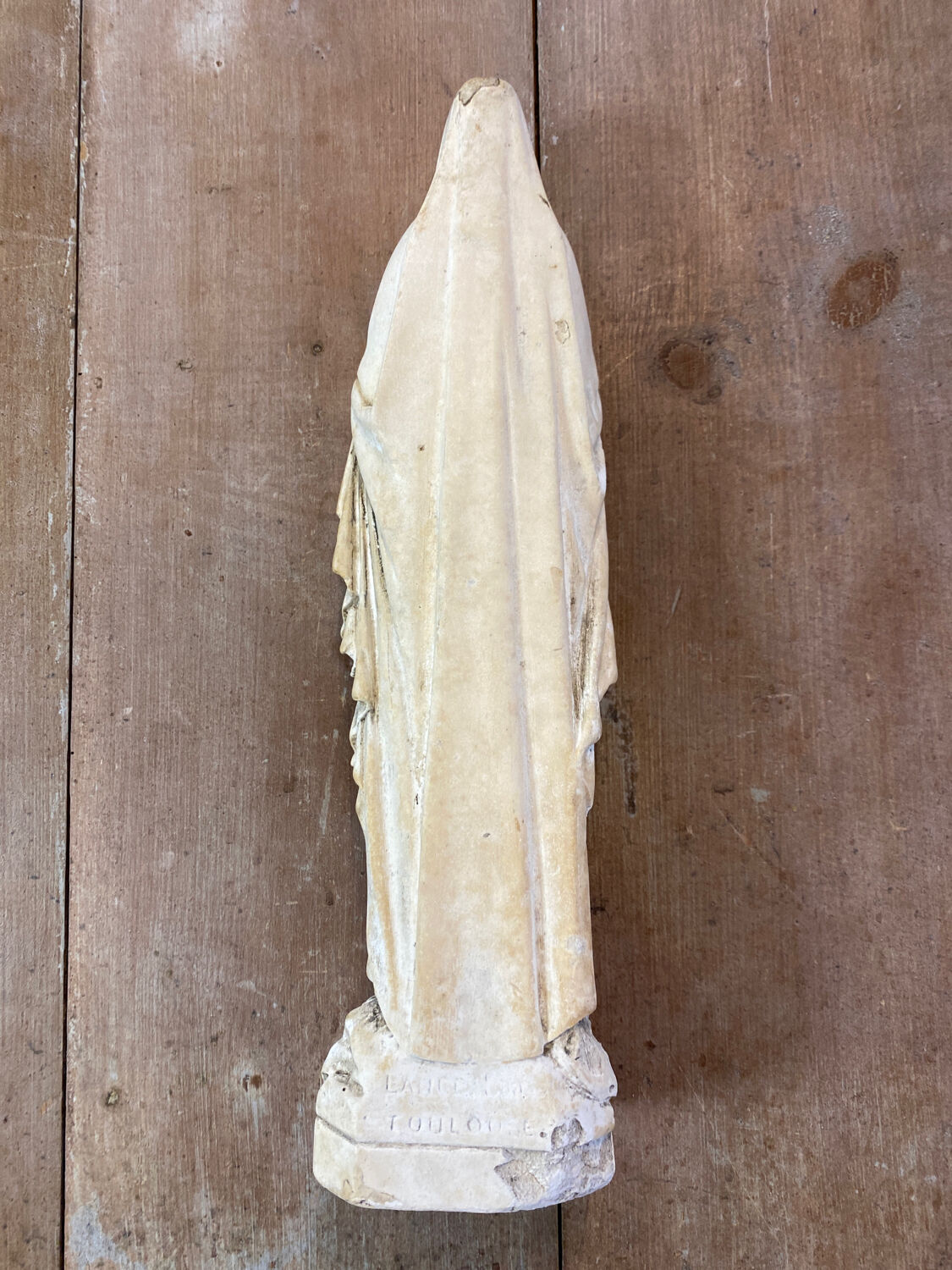 Virgin Mary ancient plaster