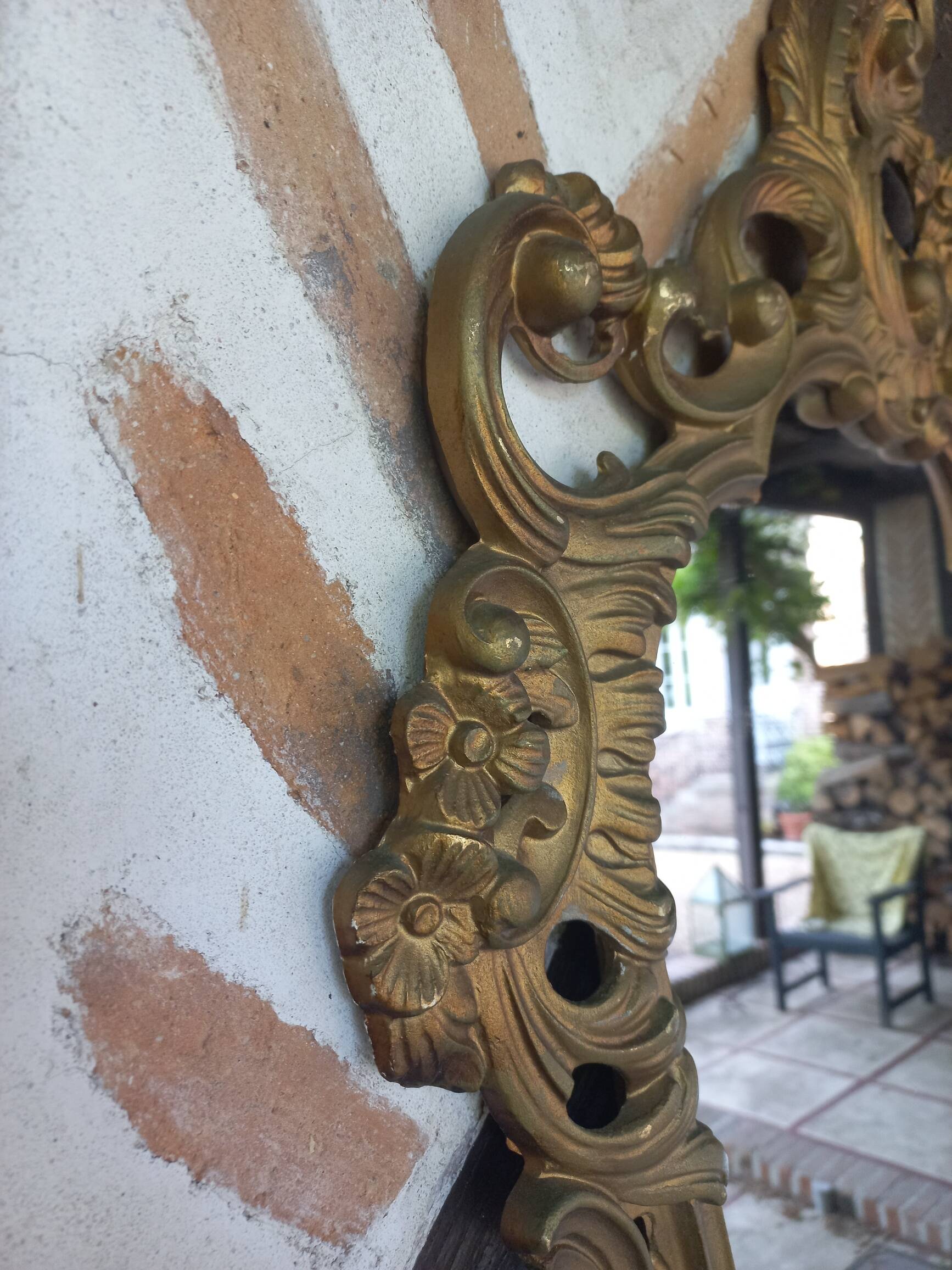 Louis XV style rococo mirror