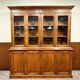 Eichholtz oak library cabinet