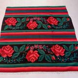 Vintage moldovan square kilim 150x135 cm