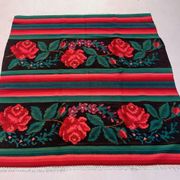 Vintage moldovan square kilim 150x135 cm