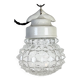 Vintage White Porcelain Pendant Light, 1970s
