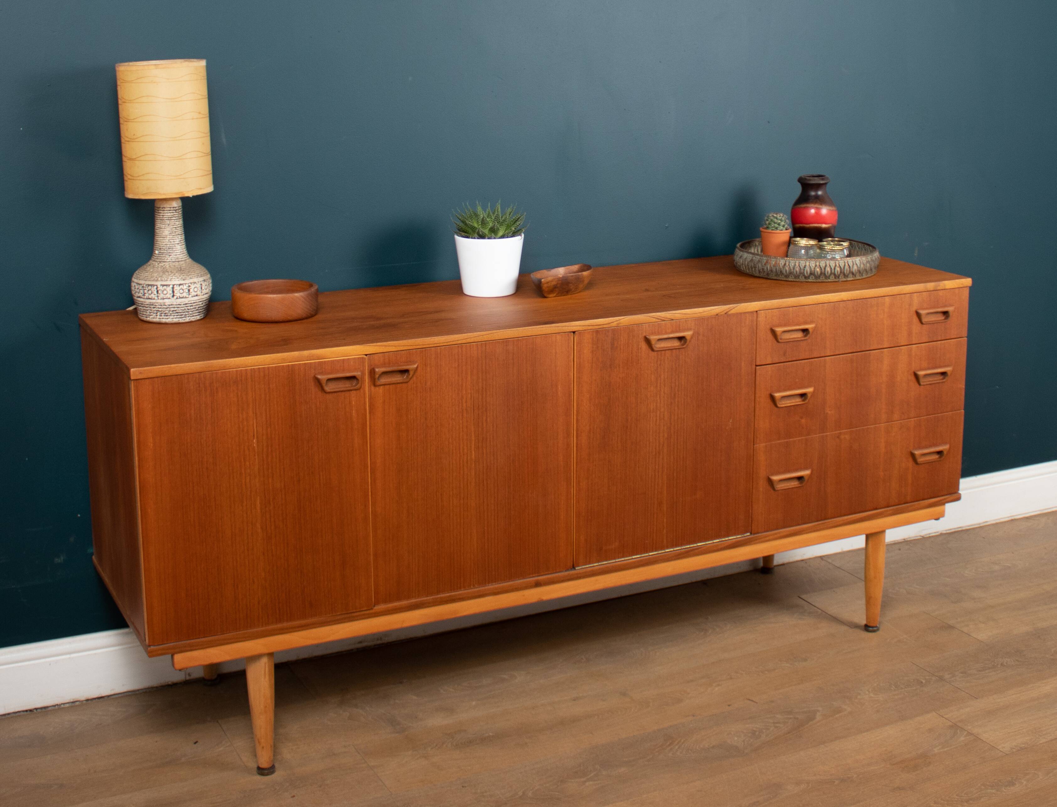 Retro Teak 1960s Danish Sideboard