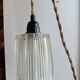 VINTAGE GLASS GLOBE LAMP