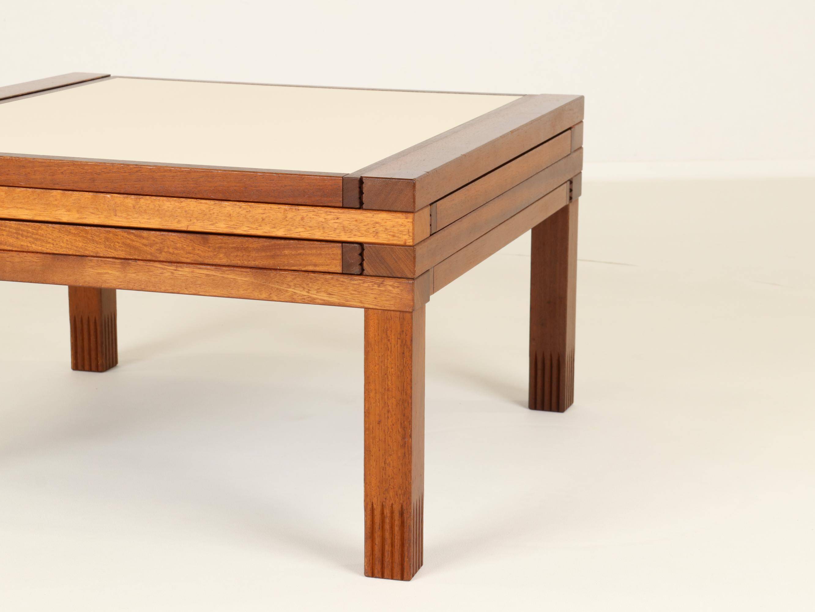 Coffee table model PAR 4 by Bernard Vuarnesson, Italy, 1970s