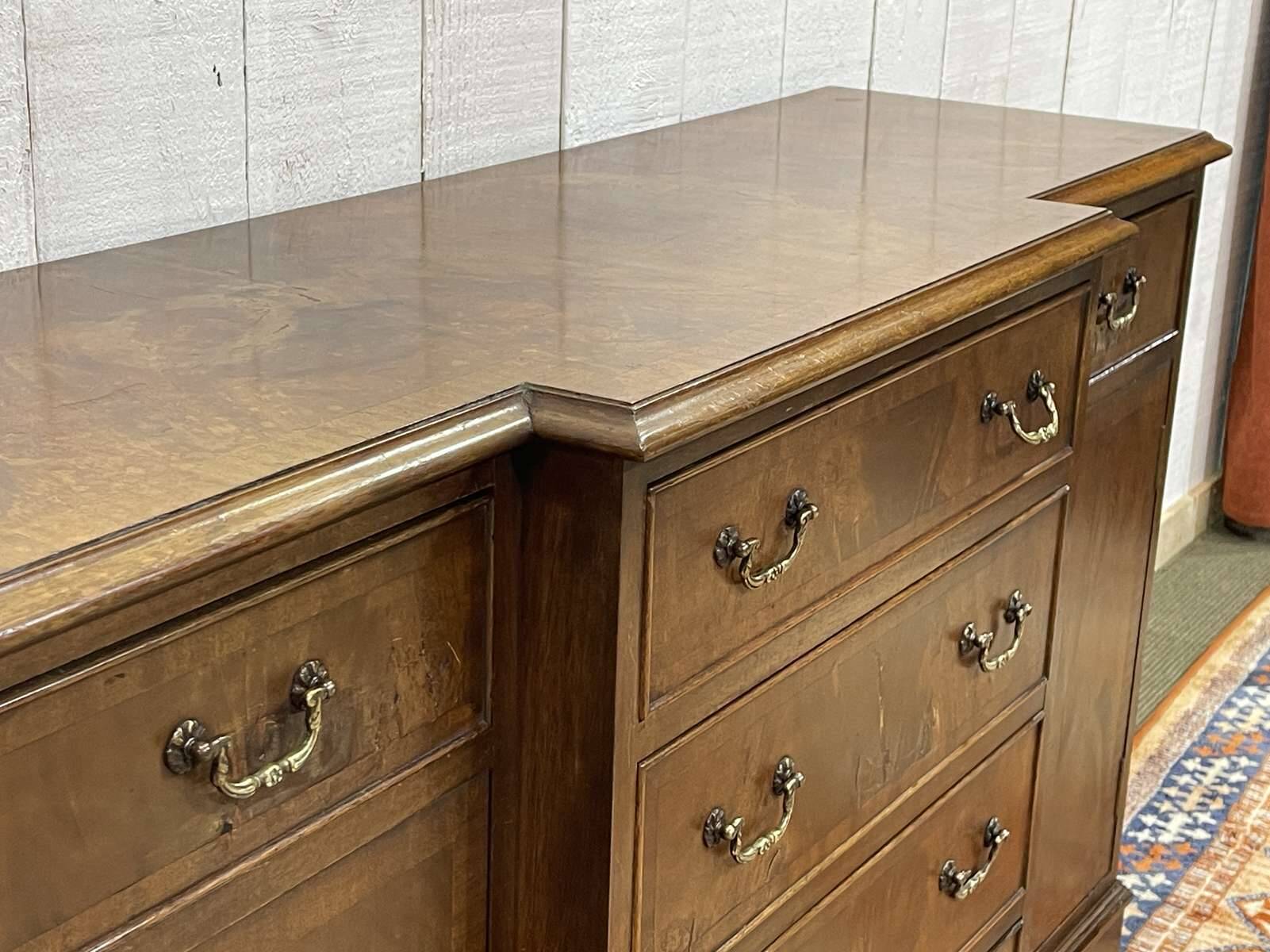 1950s English mahogany sideboard