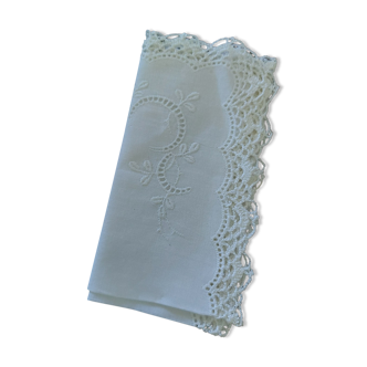 Handkerchief embroidered