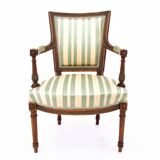 A pair of armchairs, Sweden, circa 1870.