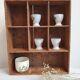 Old wooden locker / handmade display
