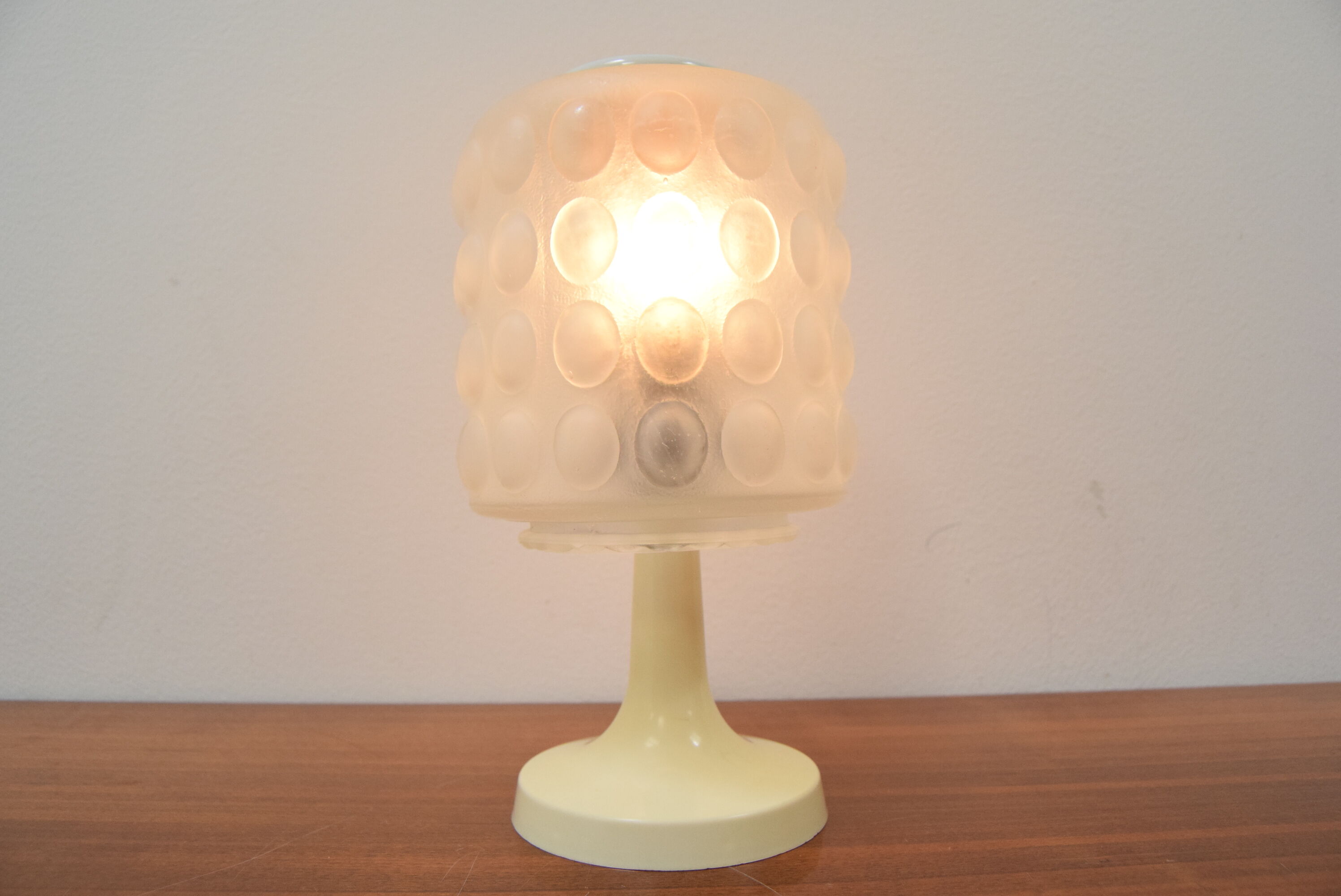 Lampe de table du milieu du siècle / Jilove u Decina, années 1960