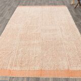 6x10 Rug For Living Room Soft Orange Vintage Rug, 200x307Cm SK 34952